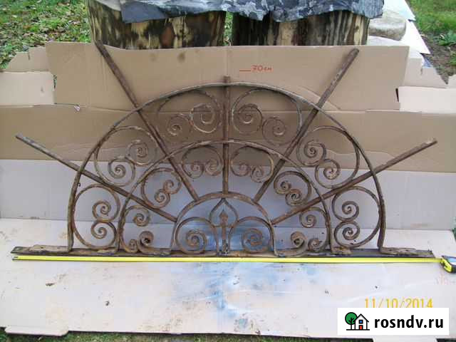 Решетка кованная старинная Рыбинск - изображение 1