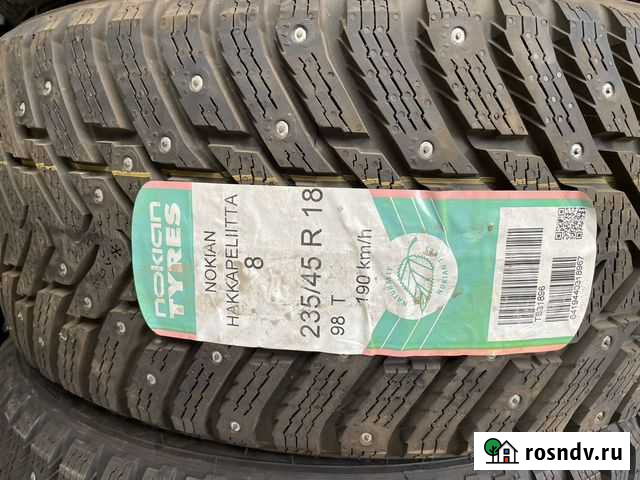 Nokian Hakkapeliitta 8 235/45 R18 T Курчалой - изображение 1