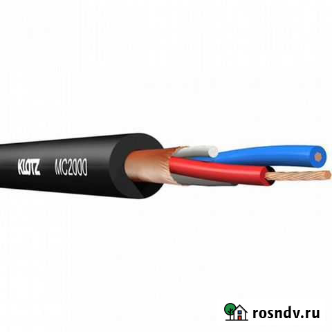 Новый микрофонный кабель Klotz MC2000. Доставка Таганрог - изображение 1