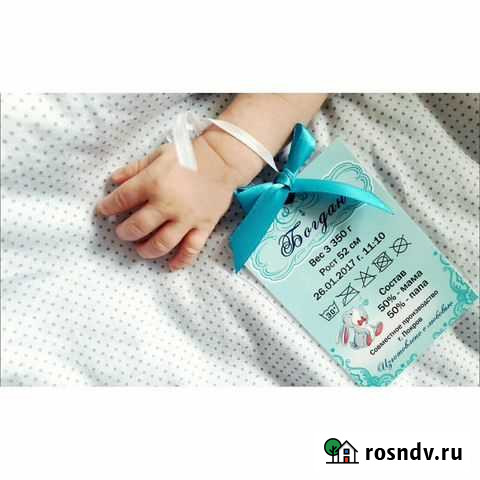 Бирочки для новорожденных Владимир - изображение 1