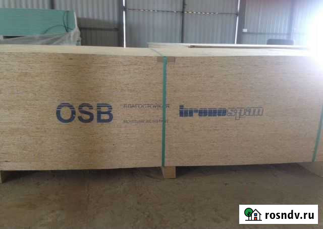 Осп osb плита продажа 6 9 12 мм Троицкое - изображение 1
