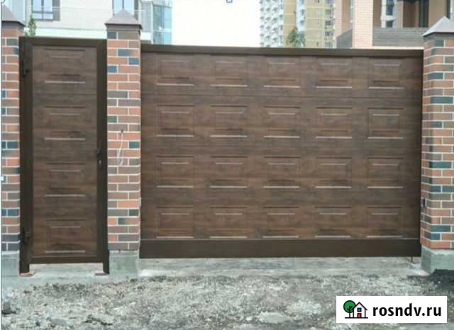 Откатные ворота алютех Владикавказ - изображение 1