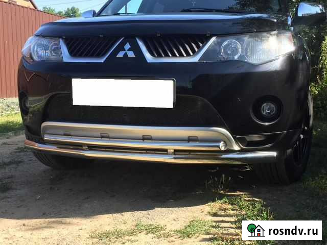 Защита бампера 60/42 мм Mitsubishi Outlander XL Волжский - изображение 1