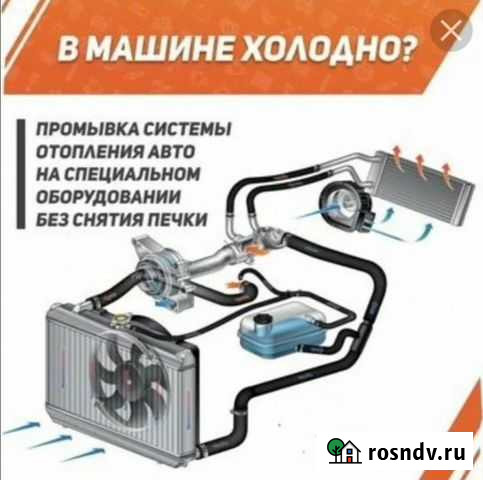 Промывка радиатора печки без снятия Барнаул - изображение 1