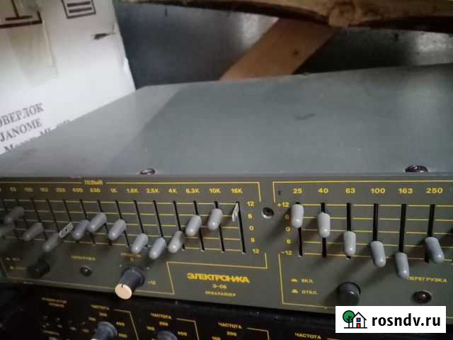 Эквалайзер Электроника Э-06 Смоленск - изображение 1