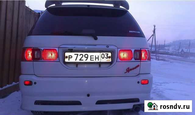 Хром Накладки на задние фонари Toyota Ipsum 98-01 Белогорск - изображение 1