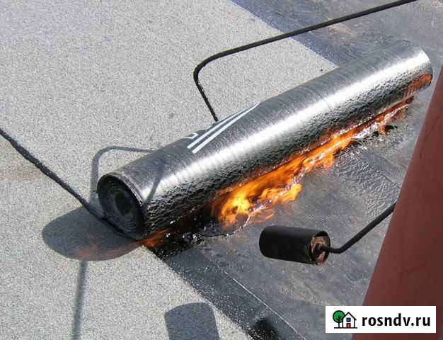 Наплавляемая Кровля-Рубероидная-Мягкая. Монтаж Евпатория - изображение 1