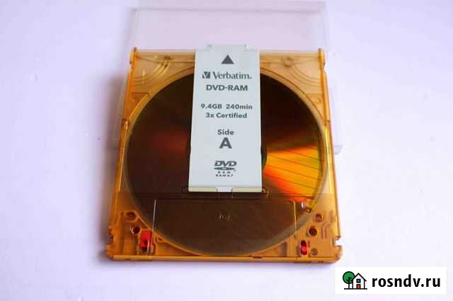 DVD-RAM Verbatim 9.4gb 240 min Дзержинск - изображение 1