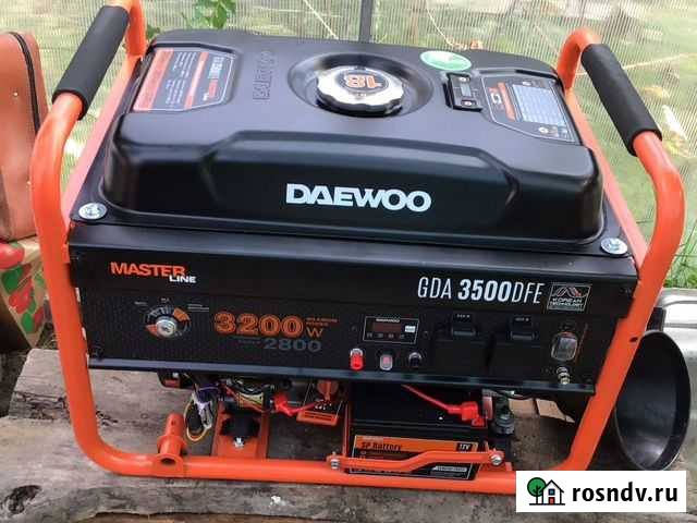 Газобензиновый генератор daewoo 3200 Славянск-на-Кубани - изображение 1