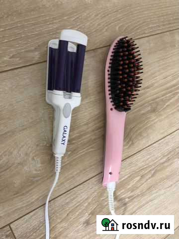 Расческа-выпрямитель и плойка для создания волн Белгород - изображение 1