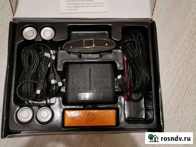 Парктроник серый 4 датчика новый Великий Новгород - изображение 1