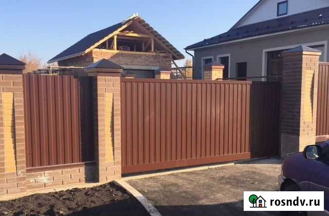 Откатные ворота Октябрьский - изображение 1