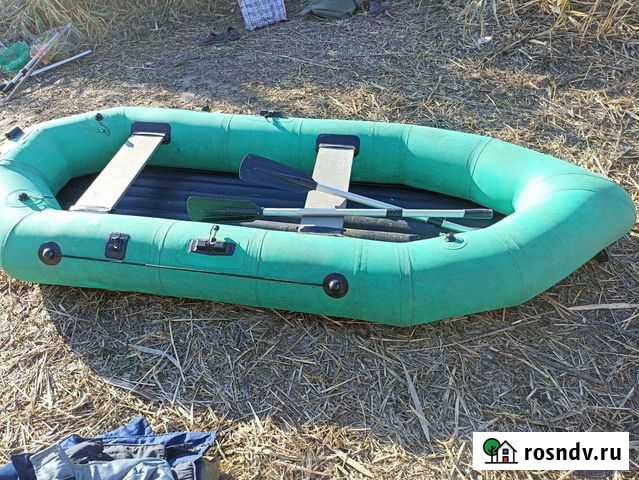 Лодка надувная резиновая бу под мотор Петров Вал - изображение 1