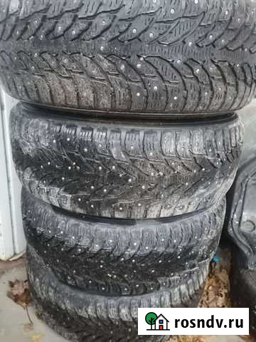 Зимняя резина r17 235 65 бу на литых дисках Вышний Волочек - изображение 1