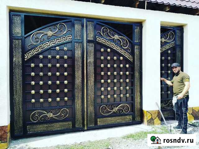 Ворота кованные не бу Цоцин-Юрт - изображение 1