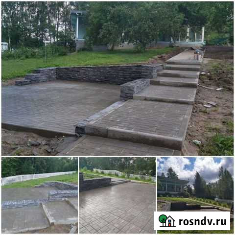 Укладка тротуарной плитки Углич - изображение 1