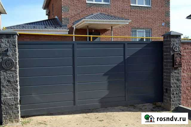 Откатные ворота Красноярск - изображение 1