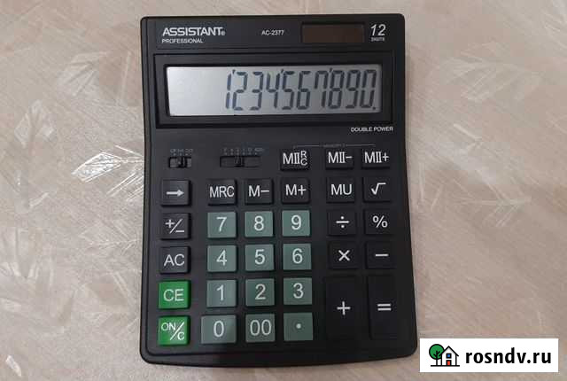 Калькулятор assistant AC-2377 настольный Ишим - изображение 1