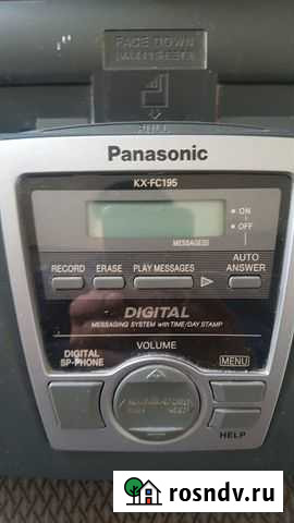 Телефон-факс Panasonic KX-FC195RU Павлово - изображение 1