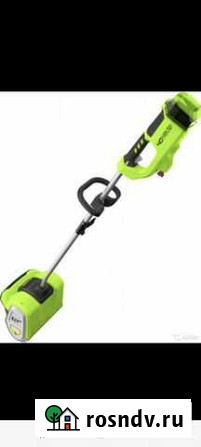 Снегоуборщик аккумуляторный greenworks GD40SSK2, 4 Казань - изображение 1