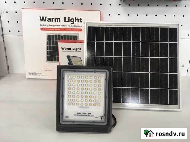 Солнечная батарея + прожектор/ светильник Элиста - изображение 1