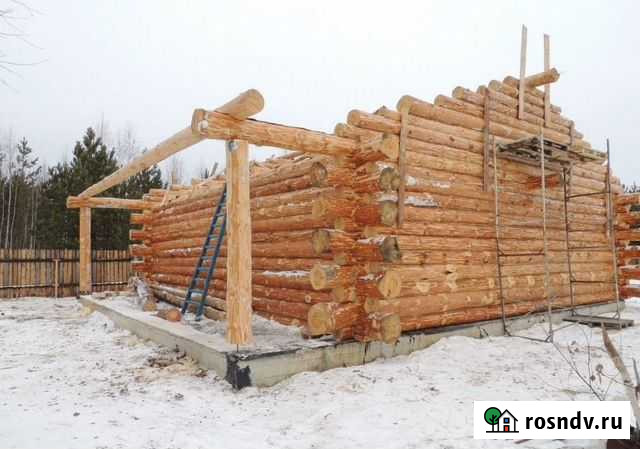 Сруб дома ручная рубка Мензелинск - изображение 1