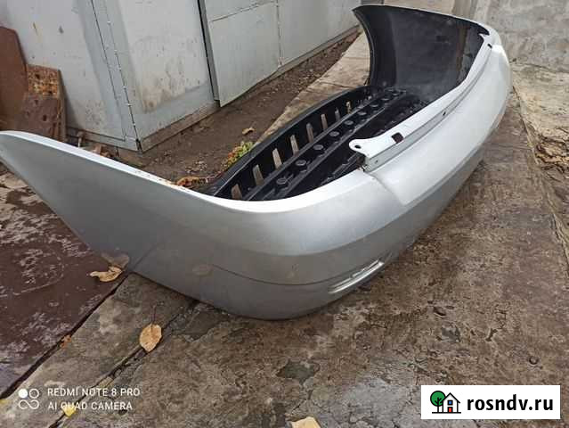 Заводской бампер с усилителем на Приору Грязи - изображение 1