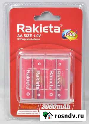 Аккумулятор Rakieta R06 3000mAh (новые) Таганрог - изображение 1