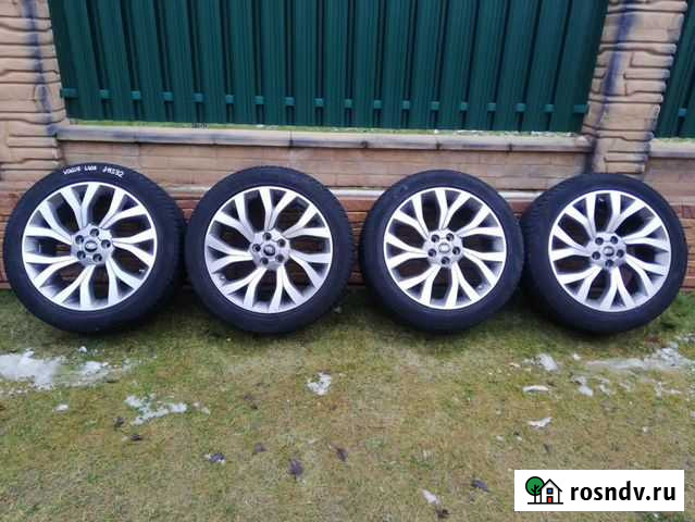 Комплект оригинальных колёс Range Rover Vogue R21 Москва - изображение 1