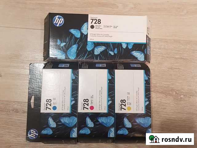 Hp 728 краска для плотера Брянск - изображение 1