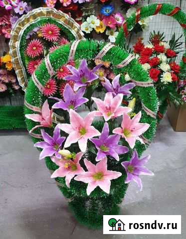 Ритуальные венки, ритуальные корзины, вазы ритуаль Тула - изображение 1