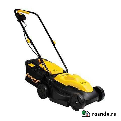 Газонокосилка champion EM3411 Воткинск - изображение 1