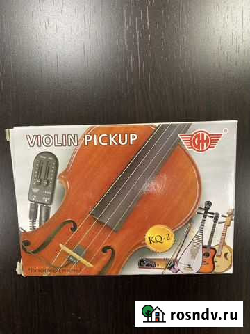 Звукосниматель KQ2 пьезо для скрипки, гитары Ярославль - изображение 1