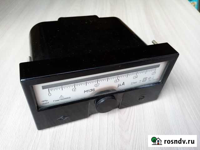 Микроамперметр М136 Елец - изображение 1