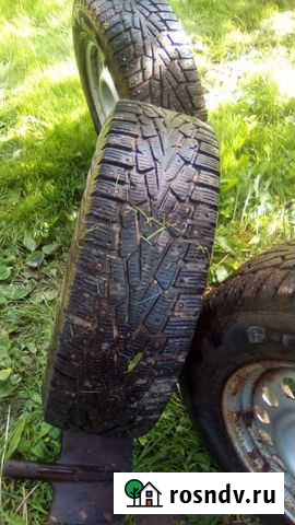 Продам комплект колес зима р16 215/65 Дедовичи - изображение 1