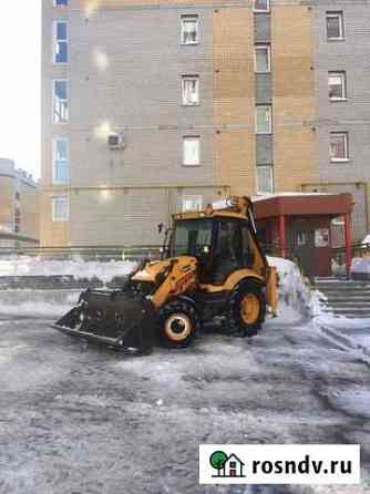Услуги экскаватор погрузчик JCB 3CX трактор Киров