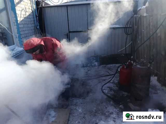 Отогрев труб паром Курган - изображение 1