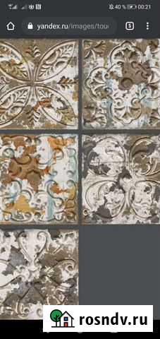 Испанская плитка aparici aged dark ornato 20х20 Дубовое - изображение 1