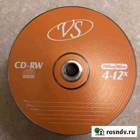 Болванка CD-RW 25штук Жуковский