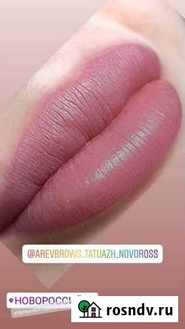 Перманентный макияж волосковой техники бровей пм г Новороссийск - изображение 1