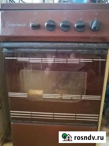 Газовая плита 4 конфорки б/у Ангарск - изображение 1