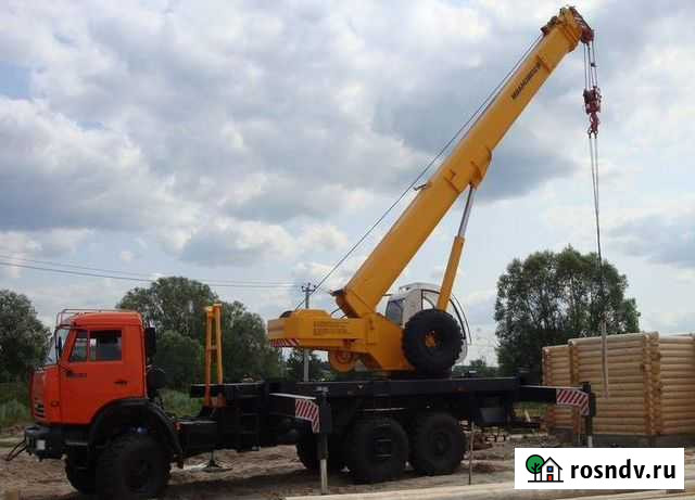 Аренда автокрана услуги крана 25т Уфа - изображение 1