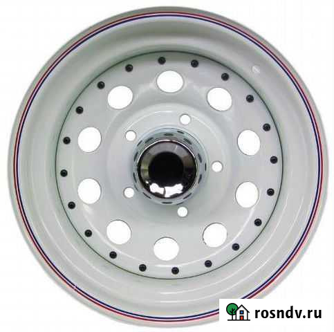 Диски 5*139.7 15*7 D108.7 ET-16 ikon SNC032 белый Ульяновск - изображение 1