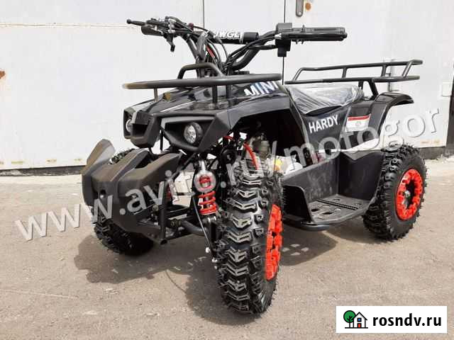 Детский бензиновый квадроцикл 4Т mowgli mini hardy Нижний Новгород - изображение 1