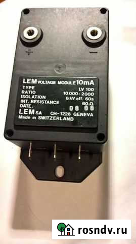 LV 100 датчик напряжения Волжский - изображение 1