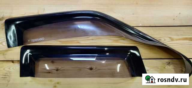 Ветровики дверей nissan terrano 50 кузов Тында - изображение 1