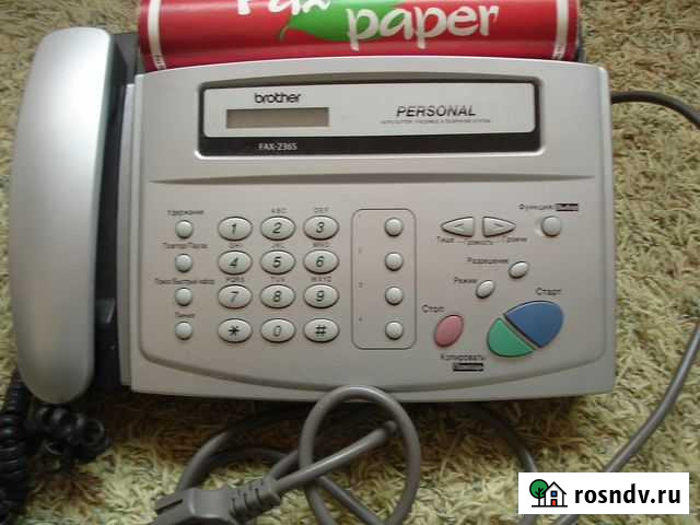 Факс-телефон 2665 broher персонал Великий Новгород - изображение 1
