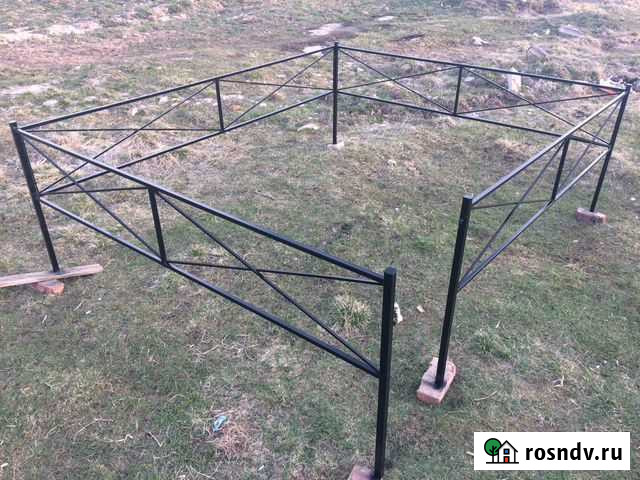 Ограда (оградки) «Крест». Хранение Великий Новгород - изображение 1