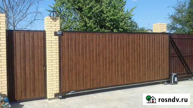 Ворота откатные,калитки Ростов-на-Дону - изображение 1