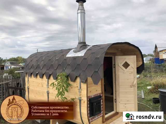 Баня-бочка с доставкой Майкоп - изображение 1